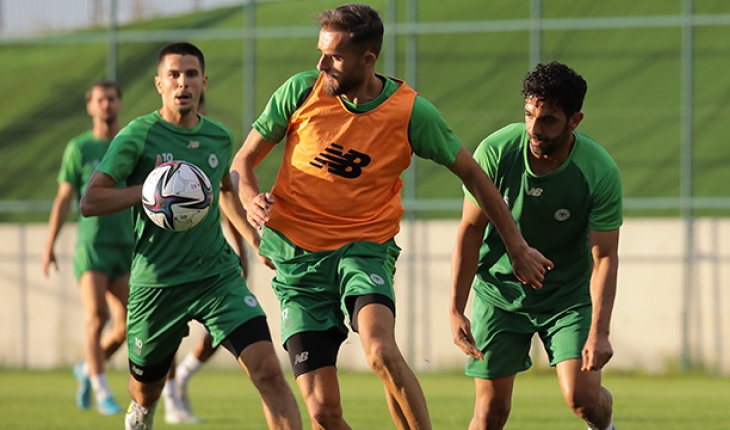 Konyaspor taktik çalıştı