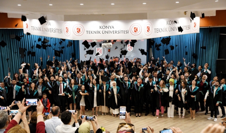 Konya Teknik Üniversitesi 2 bin 350 mezununu geleceğe uğurladı