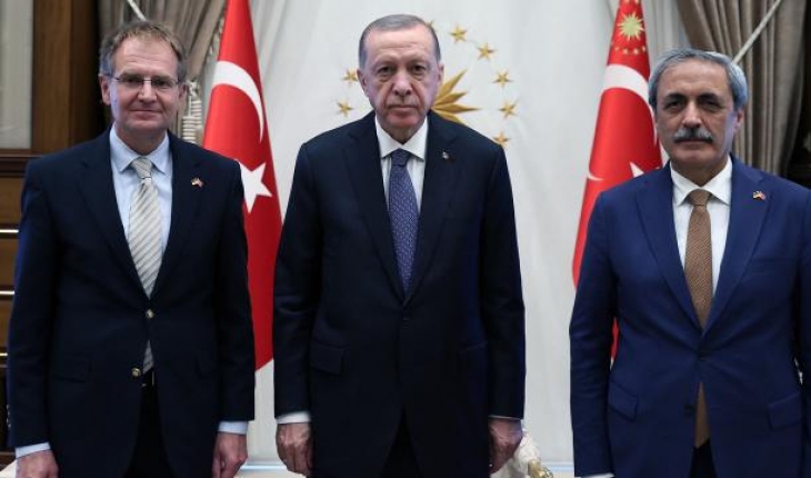 Cumhurbaşkanı Erdoğan, Almanya Federal Başsavcısı'nı kabul etti