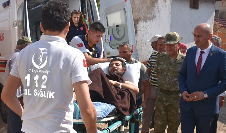 Pençe-Kilit'te  yaralanan Uzman Çavuş Şahin, baba ocağına getirildi