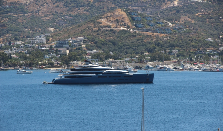 Mega yat "Aviva" Bodrum'da