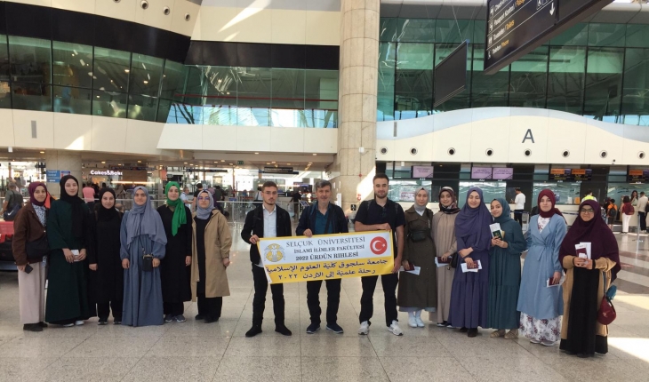 İslami İlimler Fakültesi öğrencileri Ürdün’de 