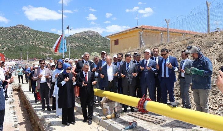 Seydişehir OSB’de doğal gaz çalışmaları başladı