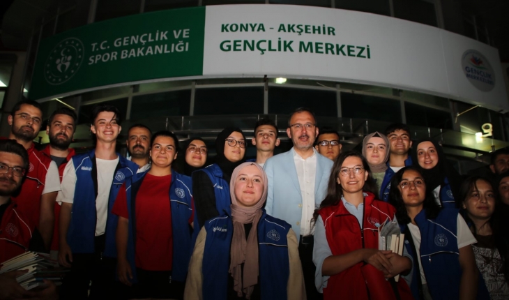 Bakan Kasapoğlu Akşehir’de incelemelerde bulundu