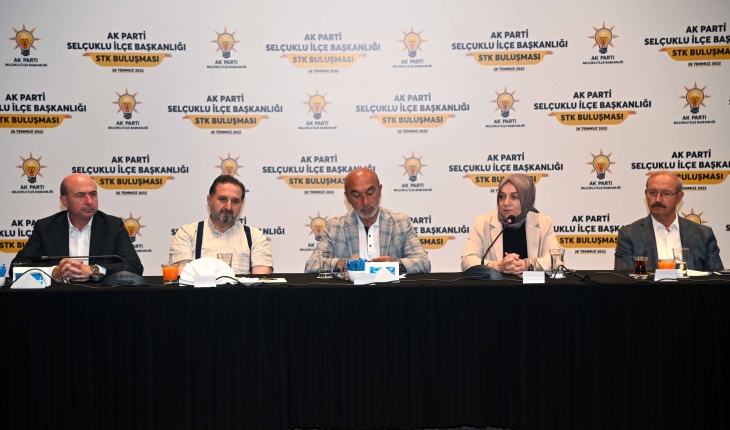 AK Parti Selçuklu Teşkilatı STK’larla bir araya geldi