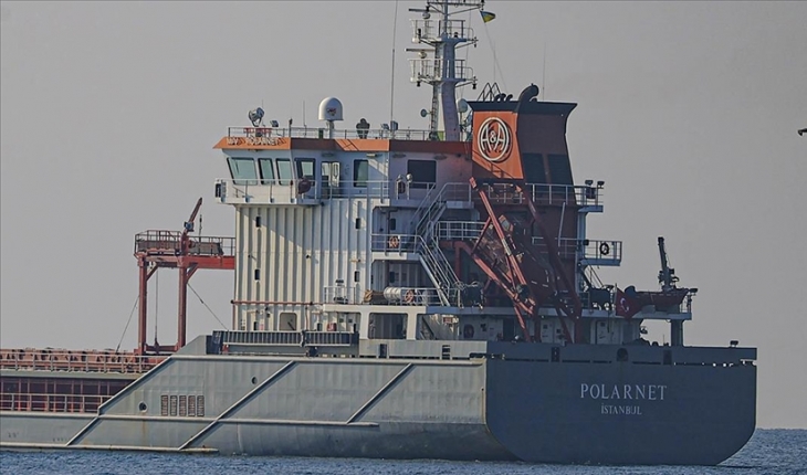 Ukrayna’dan hareket eden mısır yüklü gemi ’Polarnet’in kaptanı Alibeyler konuştu