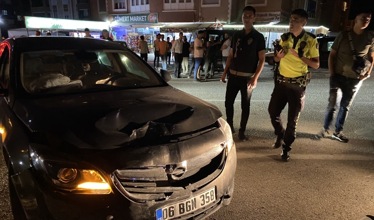 Konya’da minibüs ile otomobil çarpıştı: 1 yaralı