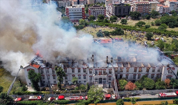 Balıklı Rum Hastanesi’ndeki yangına ilişkin soruşturma başlatıldı