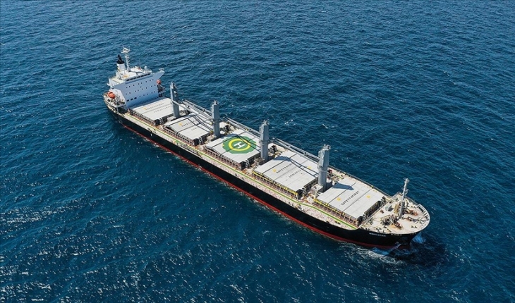 ​Tahıl koridorundan bir haftada 10 gemiyle 305 bin ton sevkiyat gerçekleşti