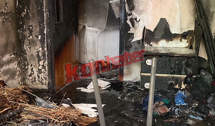 Mumla oynayan çocuklar evi yaktı!