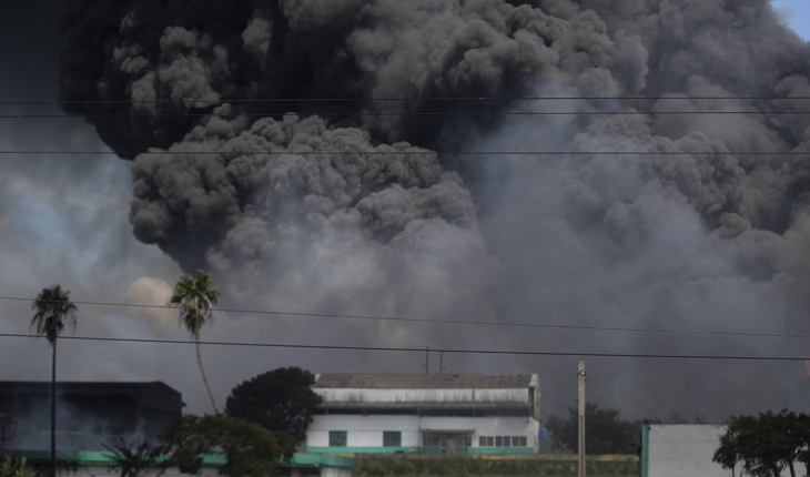 Limandaki petrol depolama tesislerindeki patlamalarda yaralı sayısı 125’e çıktı