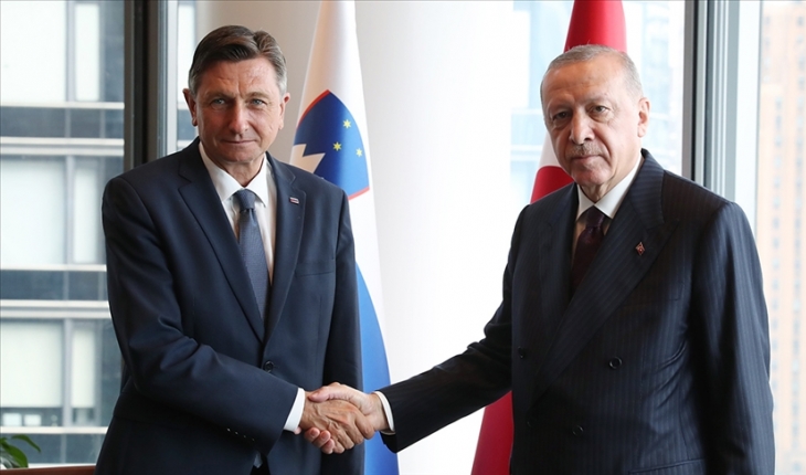 ​Cumhurbaşkanı Erdoğan, Slovenya Cumhurbaşkanı Pahor ile bir araya gelecek