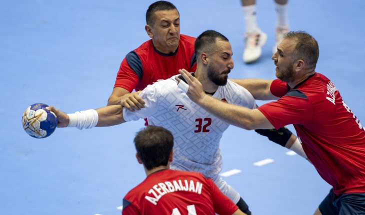 ​A Milli Erkek Hentbol Takımı ikinci maçı kazandı