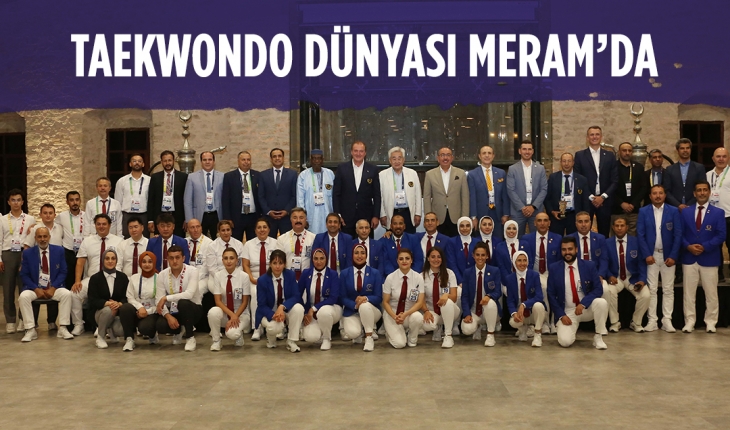 Taekwondo dünyası Meram’da