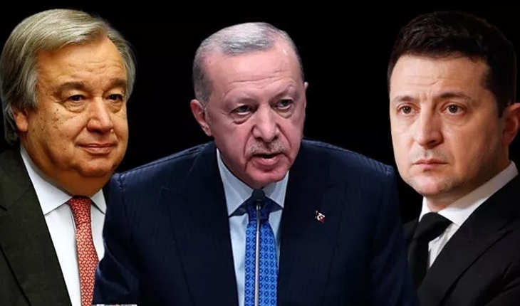 Erdoğan, Guterres ve Zelenskiy Lviv'de görüşecek