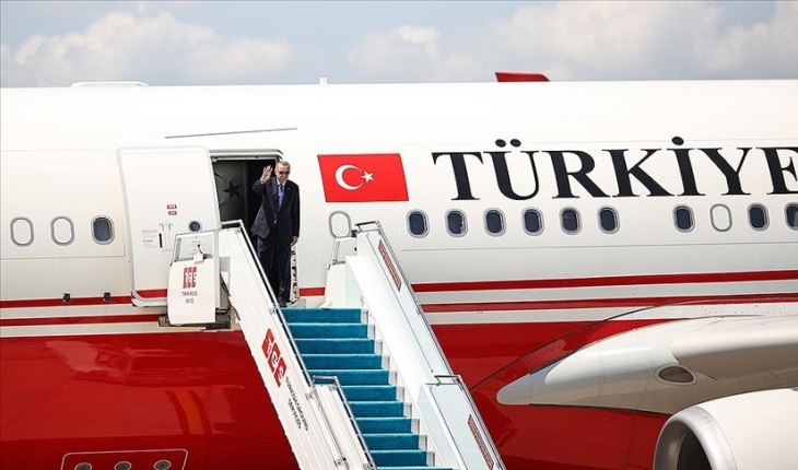 Cumhurbaşkanı Erdoğan, Ukrayna’ya gitti