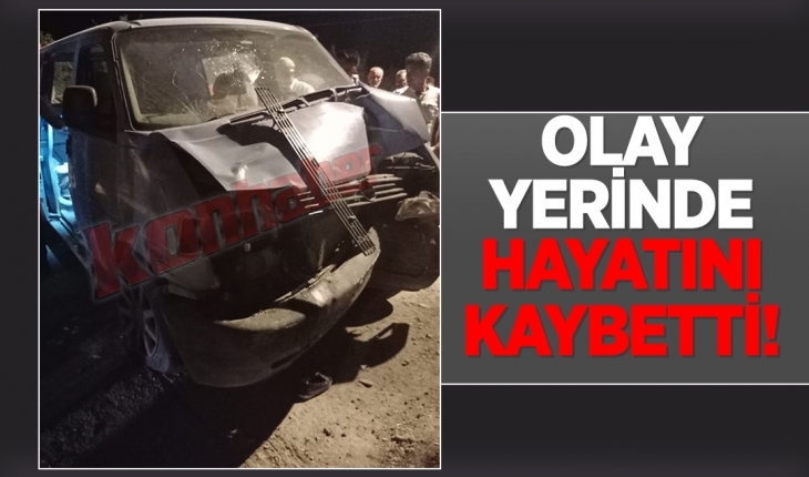 ​Son Dakika! Konya’da minibüsün çarptığı kadın olay yerinde öldü