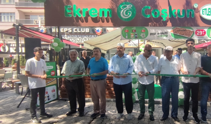 Ekrem Coşkun Etlekmek Konya'da ikinci şubesini açtı