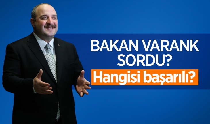 Bakan Varank Konya detayı verdi: Hangisi başarılı?