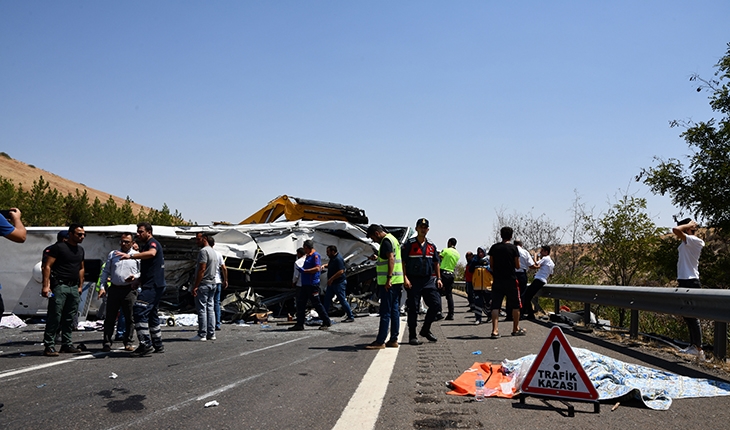 Gaziantep'te 16 kişinin öldüğü kazayla ilgili yeni görüntüler ortaya çıktı