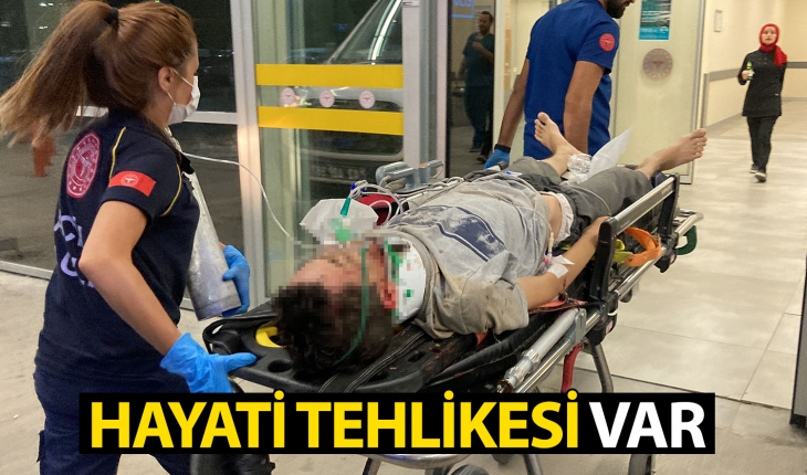Konya’da otomobilin çarptığı bisiklet sürücüsü ağır yaralandı