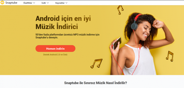 Android’deki En İyi Müzik İndirme Uygulaması SnapTube Nedir?