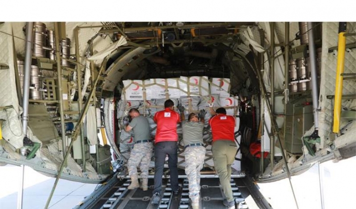 Türk Kızılay'dan Cezayir'deki orman yangını mağdurlarına yardım eli