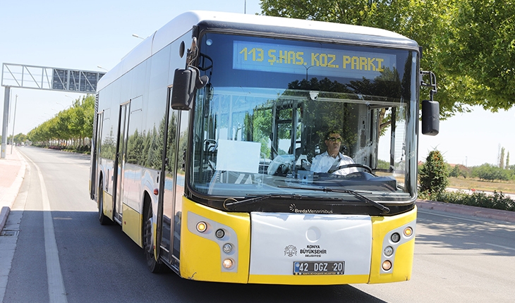 Konya Büyükşehir yeni bir otobüs hattını daha hizmete sundu