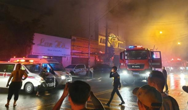 Karaoke barda çıkan yangında 32 kişi öldü