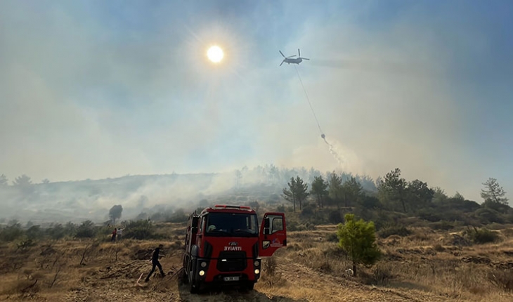 Konya'dan Mersin'deki yangına destek ekip