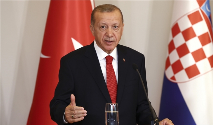 Cumhurbaşkanı Erdoğan, Türkiye-Hırvatistan İş Forumu’nda konuştu