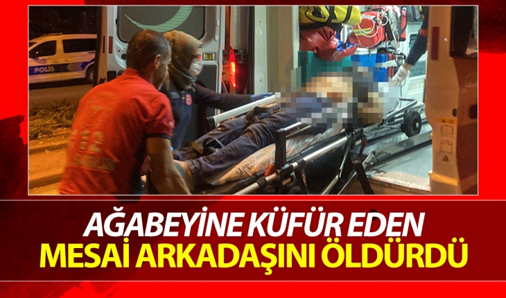 Konya'da ağabeyine 'küfür eden' mesai arkadaşını öldürdü!