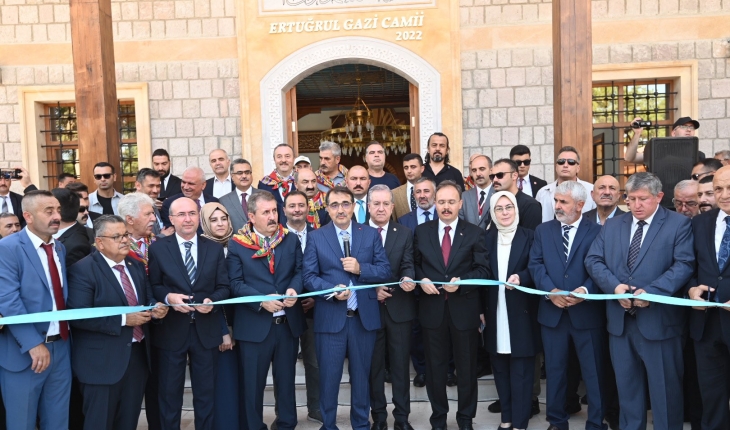 Ertuğrul Gazi Cami ve Darulkurrası'nın açılışı gerçekleştirildi