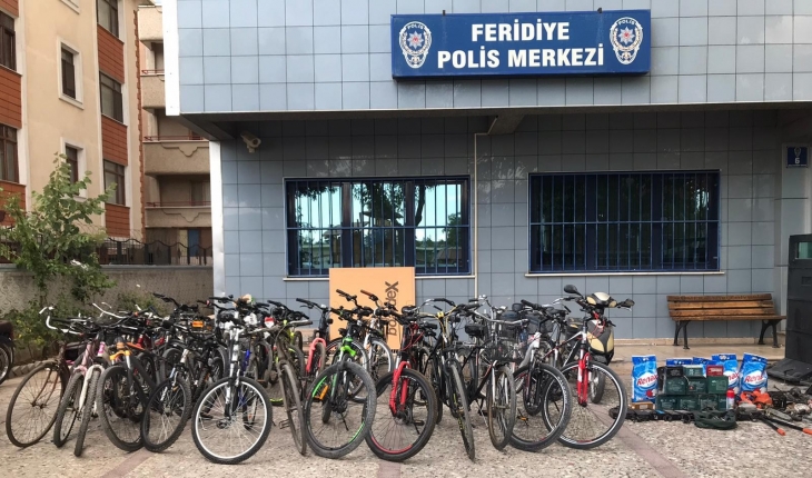 Konya’da çalıntı 34 bisiklet ele geçirildi: 5 gözaltı