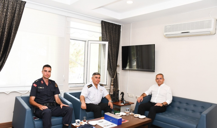 Konya İl Jandarma Alay Komutanı Yardımcısı Albay Demirel'den ziyaret