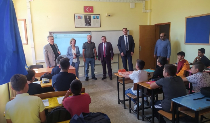 İl Milli Eğitim Müdürü Murat Yiğit'ten Güneysınır ‘a ziyaret 