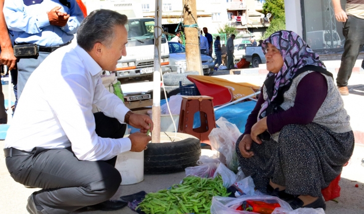Seydişehir’de yerli ürün pazarı ilgi görüyor