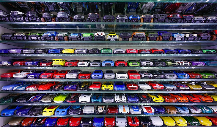 Oyuncak tutkusu 5 bin parçalık koleksiyon sahibi yaptı