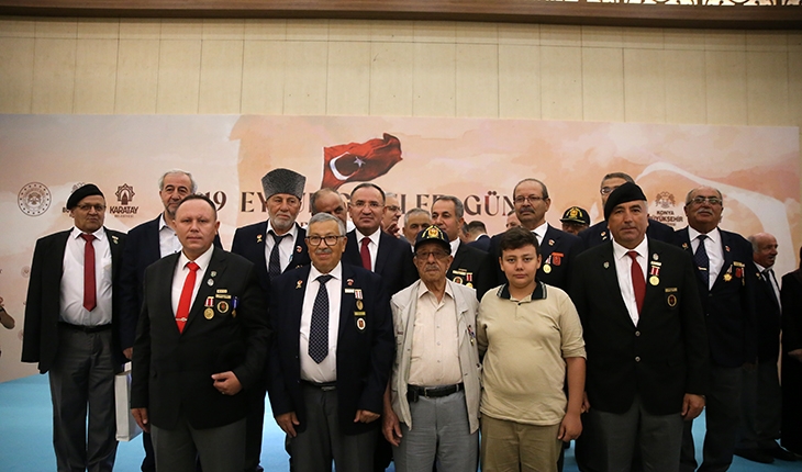 Adalet Bakanı Bekir Bozdağ, Konya’da gazilerle buluştu