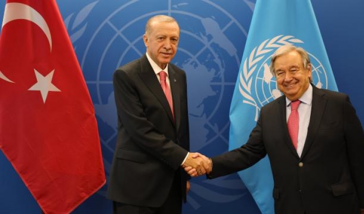 Cumhurbaşkanı Erdoğan'dan New York'ta diplomasi trafiği