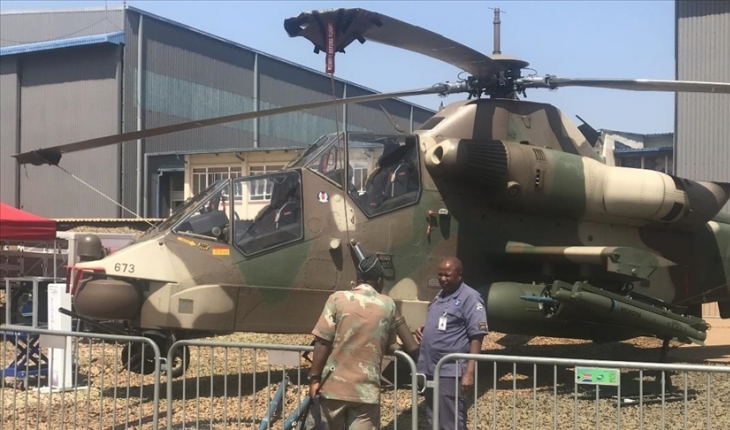 ASELSAN'ın 'elektronik gözü' Güney Afrika helikopteriyle birlikte tanıtıldı