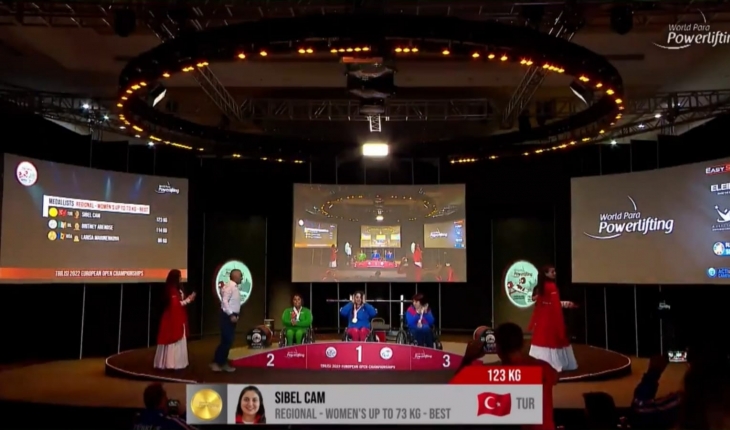 Meram Belediyespor Avrupa’da bir tarih daha yazdı