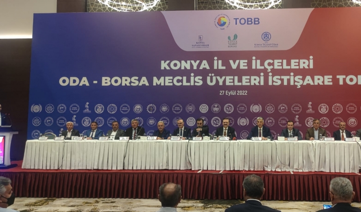 Hisarcıklıoğlu, Konya’da istişare toplantısında konuştu