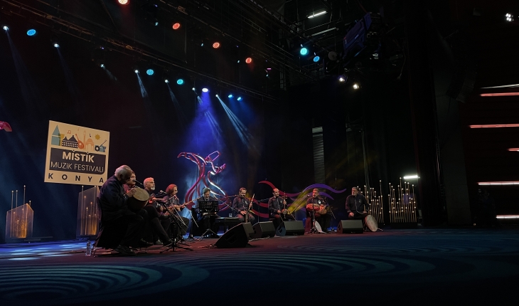 Konya Mistik Müzik Festivali“ sona erdi