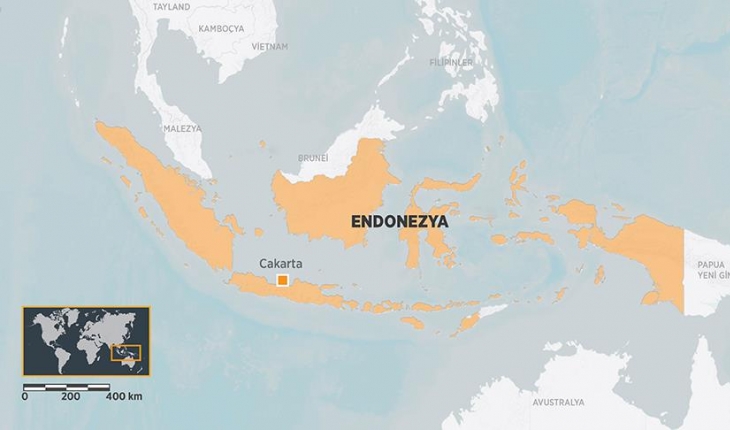 Endonezya’da 5,9 büyüklüğünde deprem