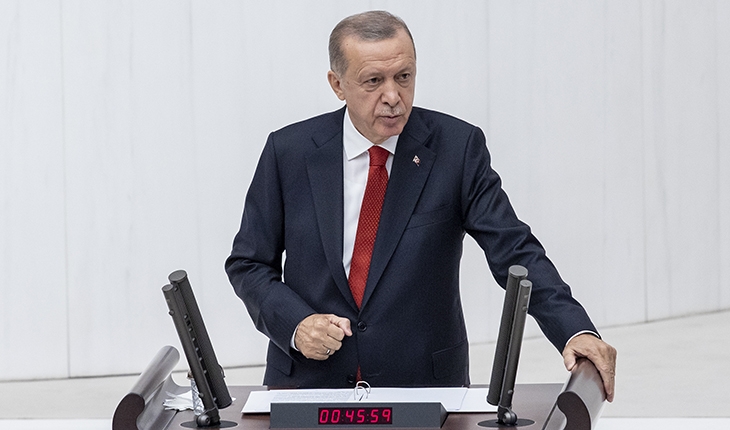 Cumhurbaşkanı Erdoğan HDP sıralarına bakarak söyledi: Terörü felç ettik