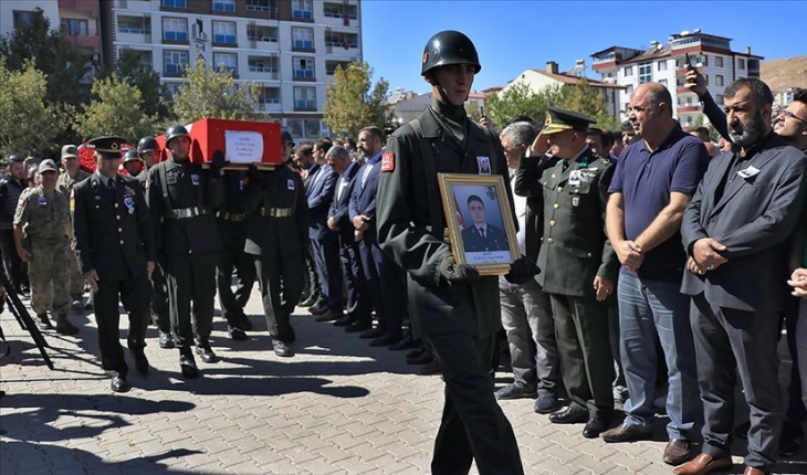 Şehit Astsubay Yusuf Ataş son yolculuğuna uğurlandı