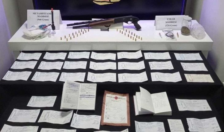 Tefecilere yönelik 8 ayrı adreste operasyon; 2 tutuklama