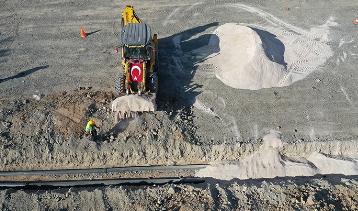 KOSKİ'den 12 kilometrelik yeni su şebeke hattı