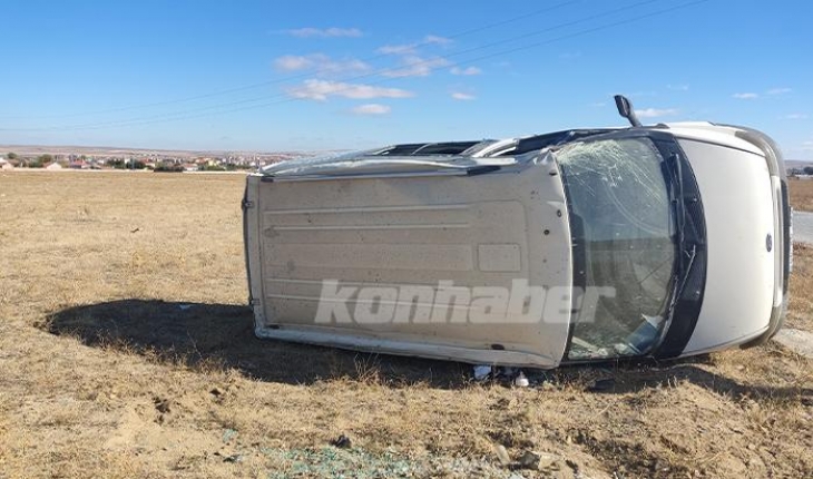 Konya'da tır ile minibüs çarpıştı: 2'si çocuk 3 yaralı